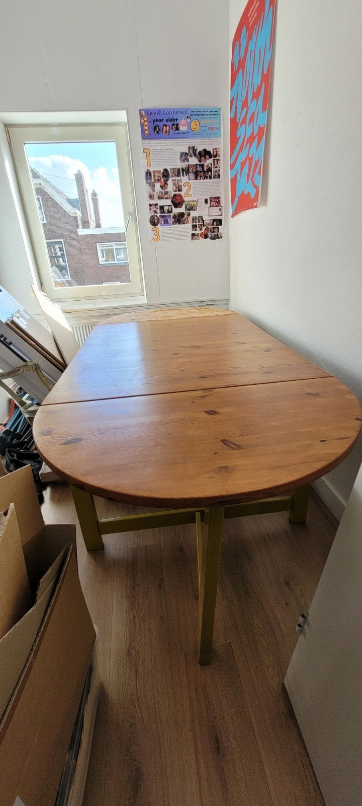 Uitklap tafel, Ophalen, Rechthoekig, 200 cm of meer, 50 tot 100 cm