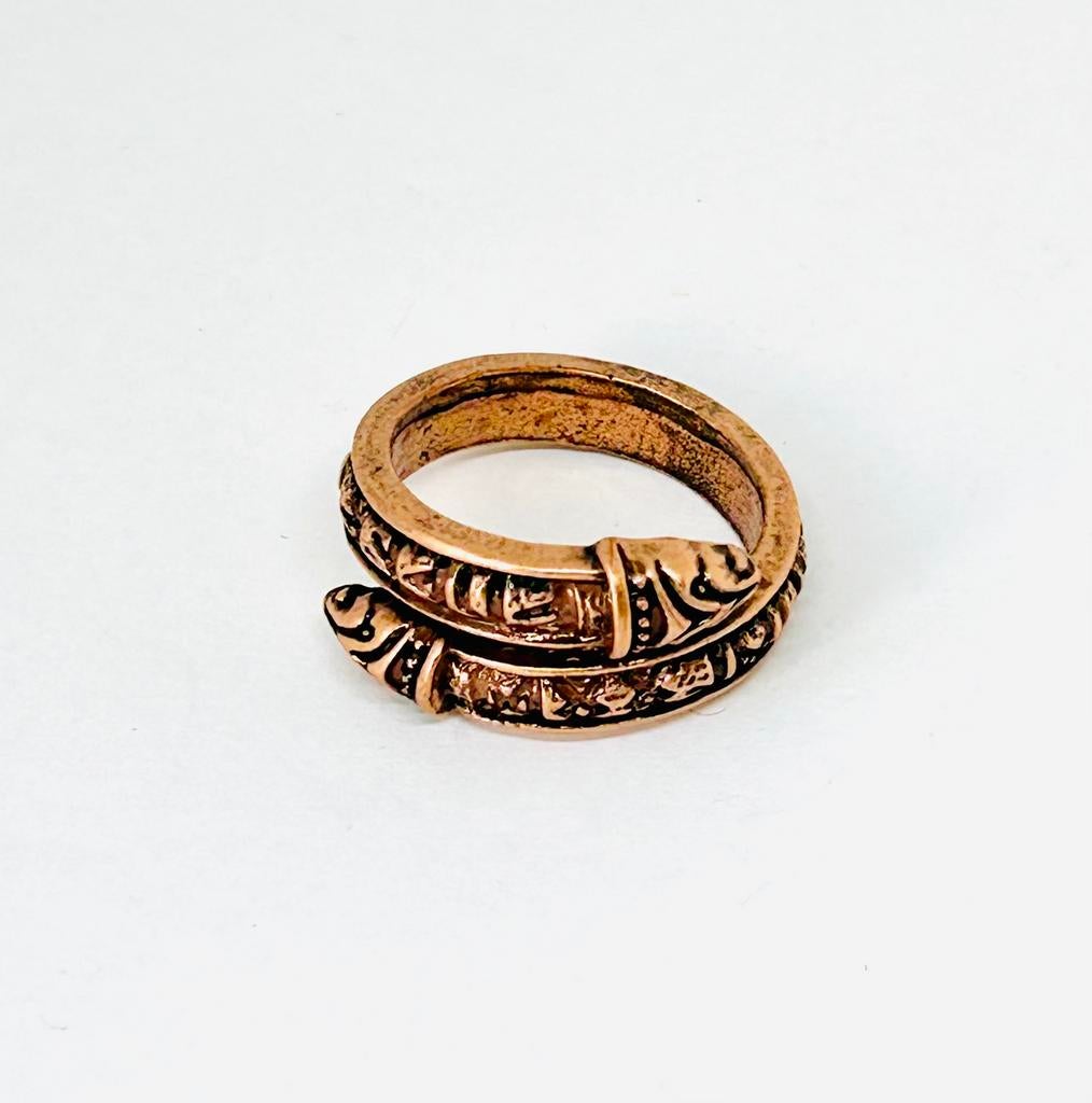 Gave Vikingen Ring Wereldslang, Noorse Mythologie, zie info, Overige kleuren, 20 of groter, IJzer of Staal, Ophalen of Verzenden