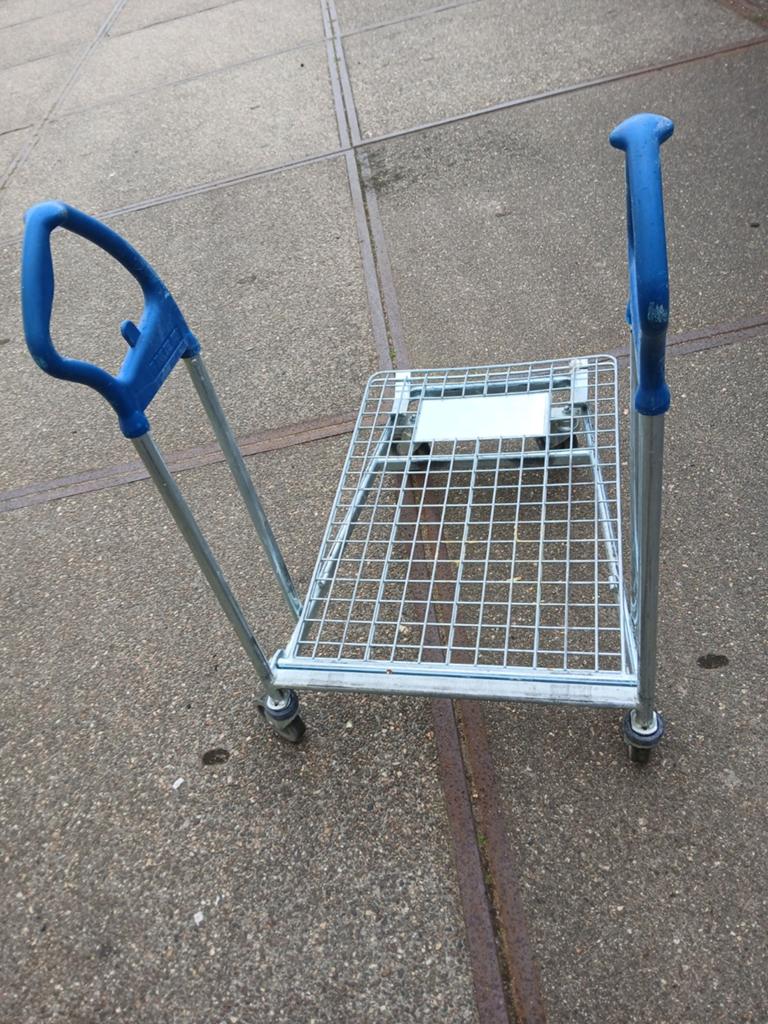 Transportkar met 4 zwenkwielen, 100 liter of meer, Ophalen, Transportkar
