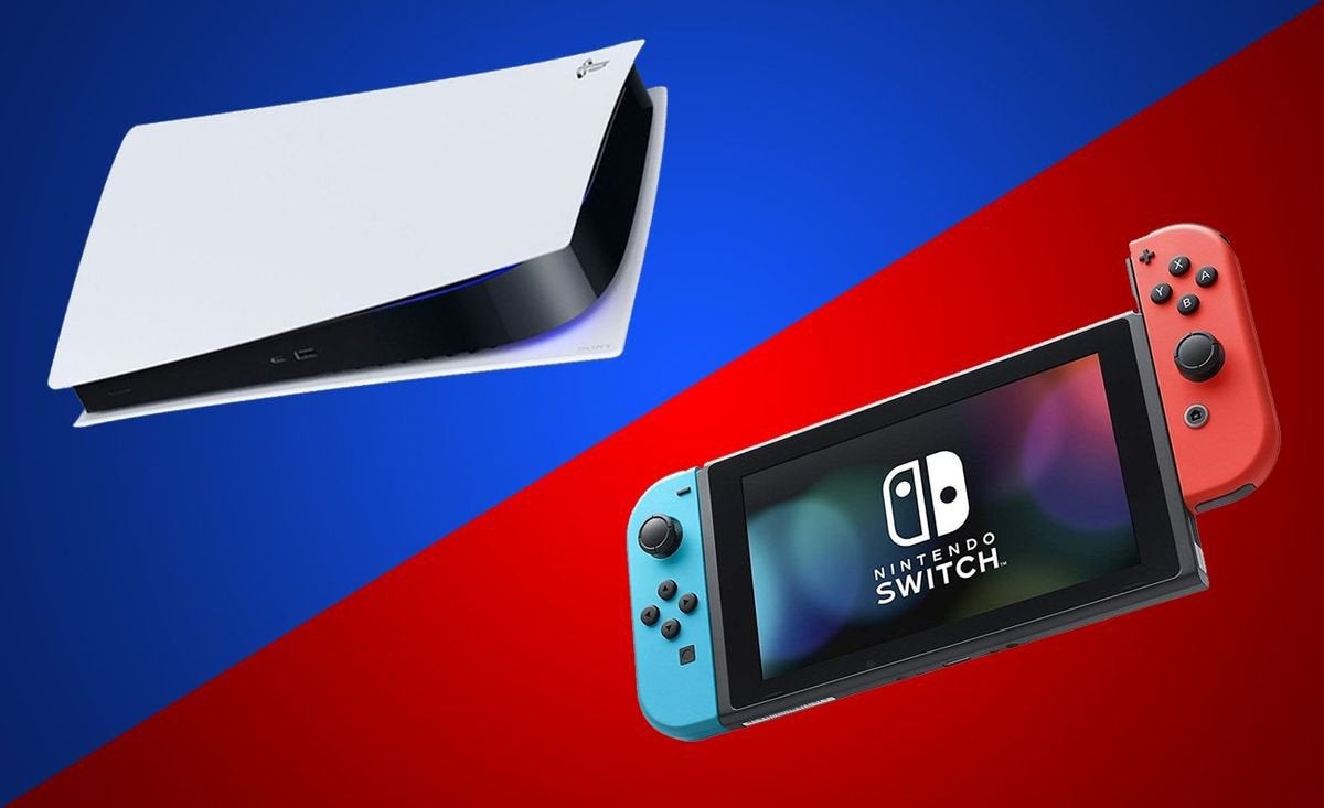 GEZOCHT!  Ps5 vs Nintendo Switch, Spelcomputers en Games, Spelcomputers | Nintendo Switch, Ophalen, Zo goed als nieuw, Met 3 controllers of meer
