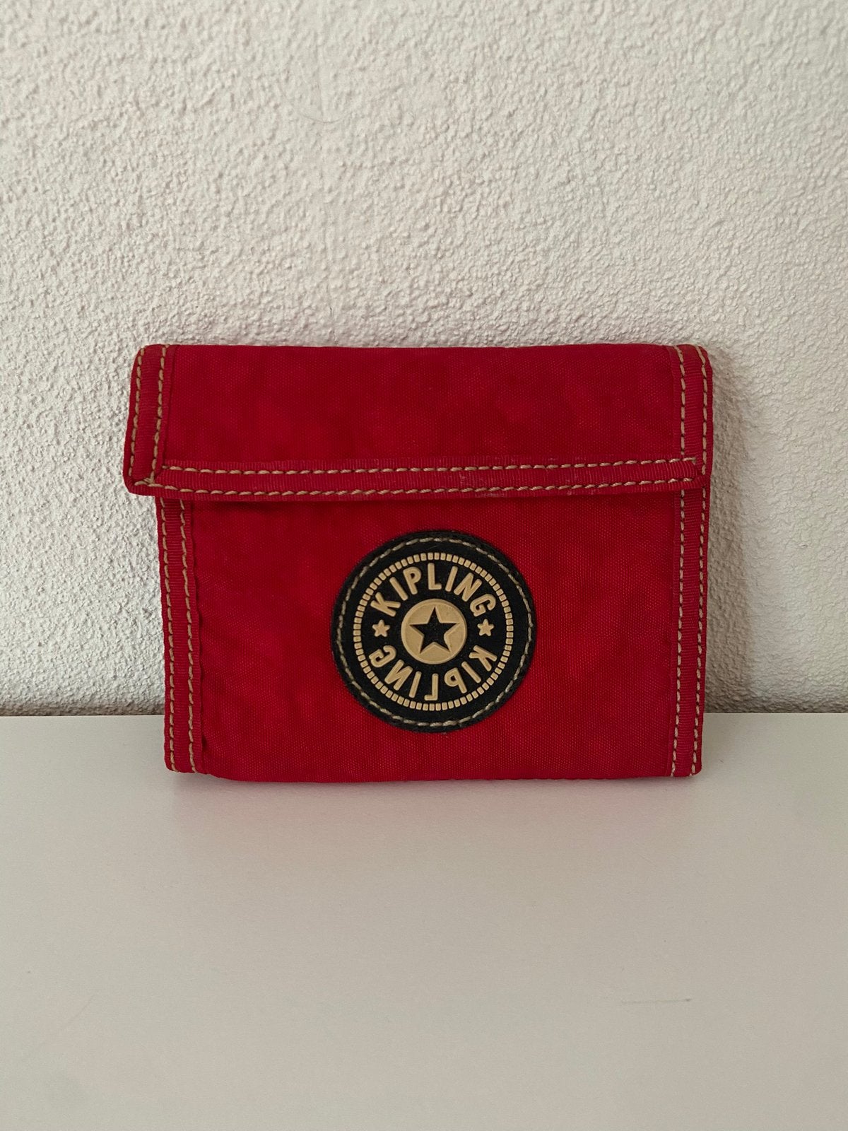 Kipling Portemonnee, Sieraden, Tassen en Uiterlijk, Portemonnees, Verzenden, Gebruikt, Rood, Overige merken