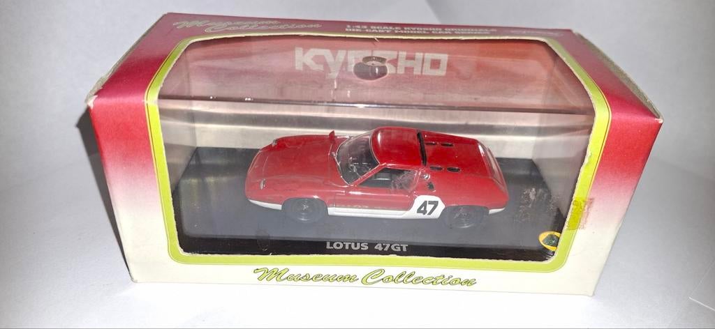 Kyosho Japan Lotus 47GT - Nieuw in doos, Hobby en Vrije tijd, Modelauto's | 1:43, Ophalen of Verzenden, Nieuw, Auto, Kyosho