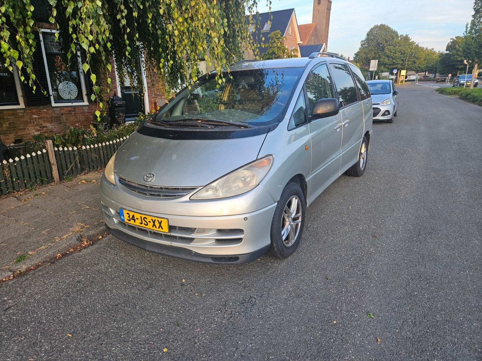 toyota previa, Auto's, Stof, Blauw, Particulier, Blauw