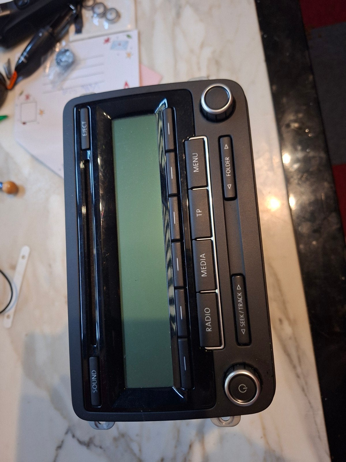 VW Radio Low EU - Originele autoradio, Auto diversen, Autoradio's, Ophalen of Verzenden, Gebruikt