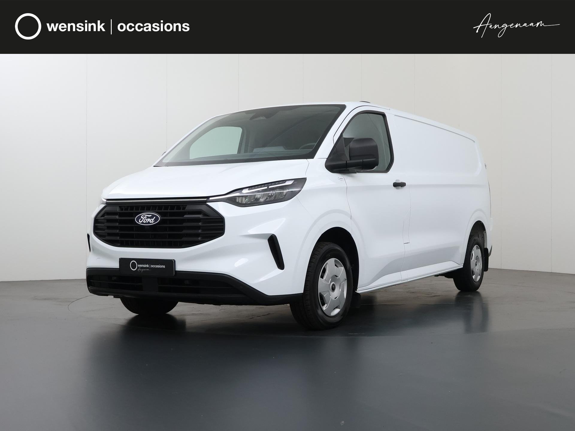 Ford Transit Custom 300 2.0 TDCI L2 H1 | TREND | 136 PK | CL, Auto's, Voorwielaandrijving, Gebruikt, 4 cilinders, Wit