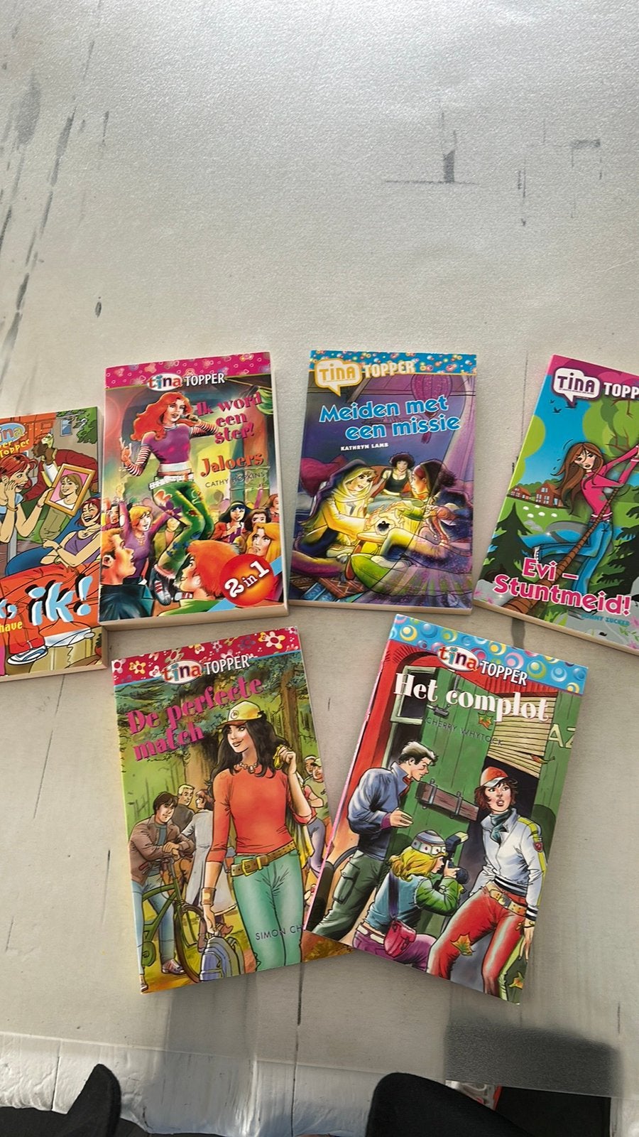 Tina Toppers - nr 8, 60, 61, 62, 71, 78, Boeken, Verzenden, Gelezen, Fictie algemeen