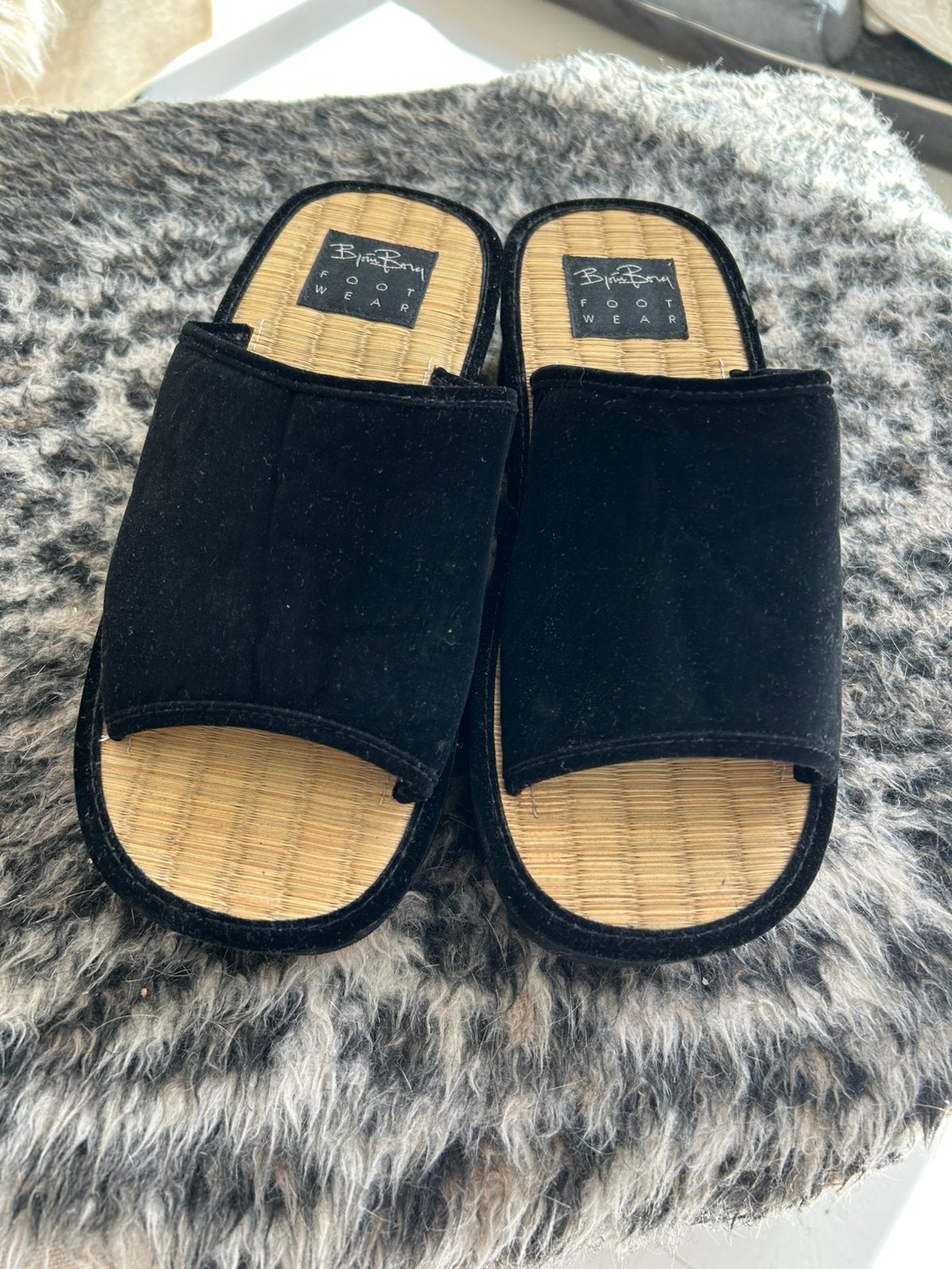Bjorn Borg slippers zwart. Mt 39, Ophalen of Verzenden, Zo goed als nieuw, Zwart