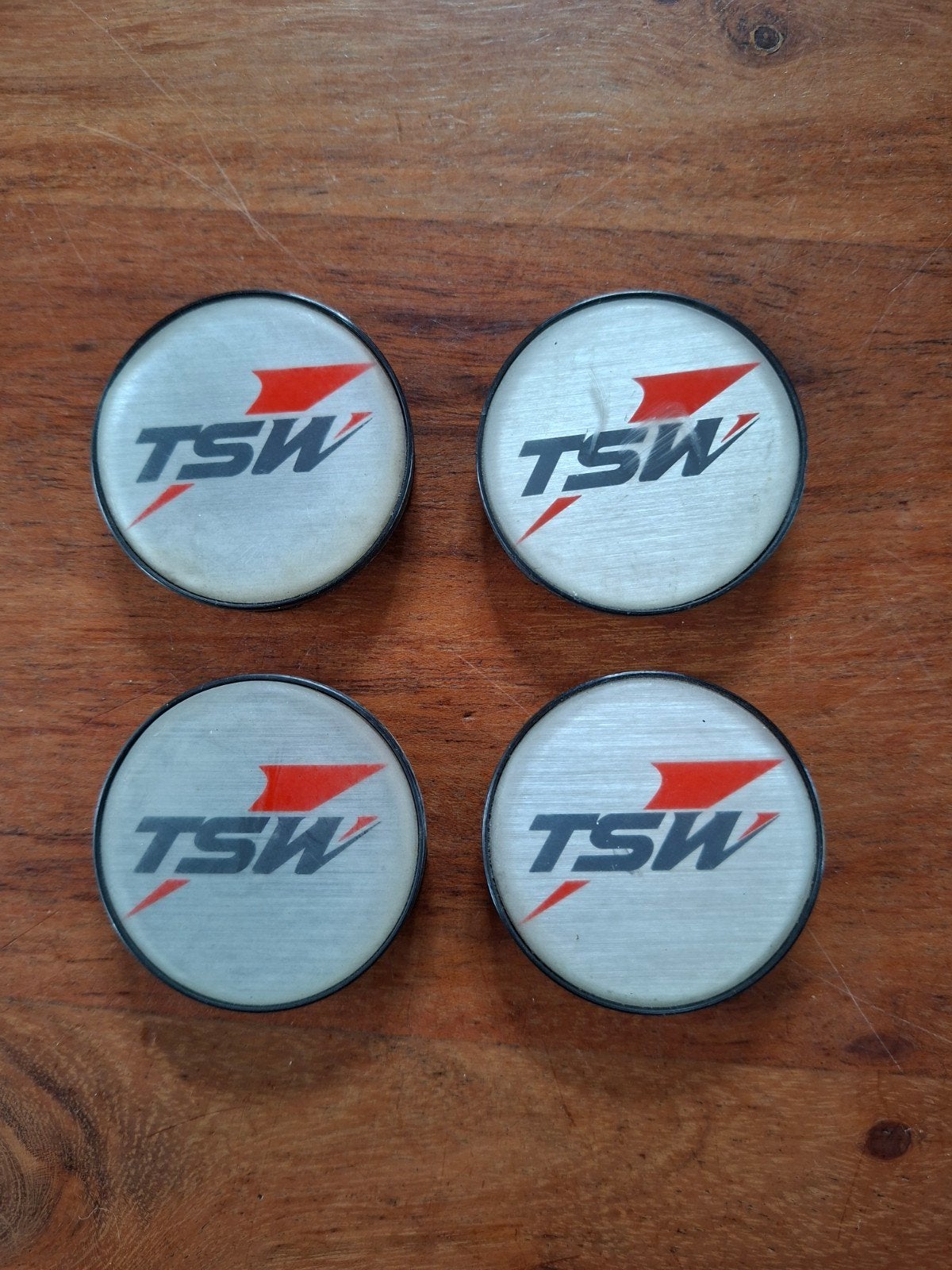 4x TSW naafdop, Auto diversen, Ophalen of Verzenden, Gebruikt