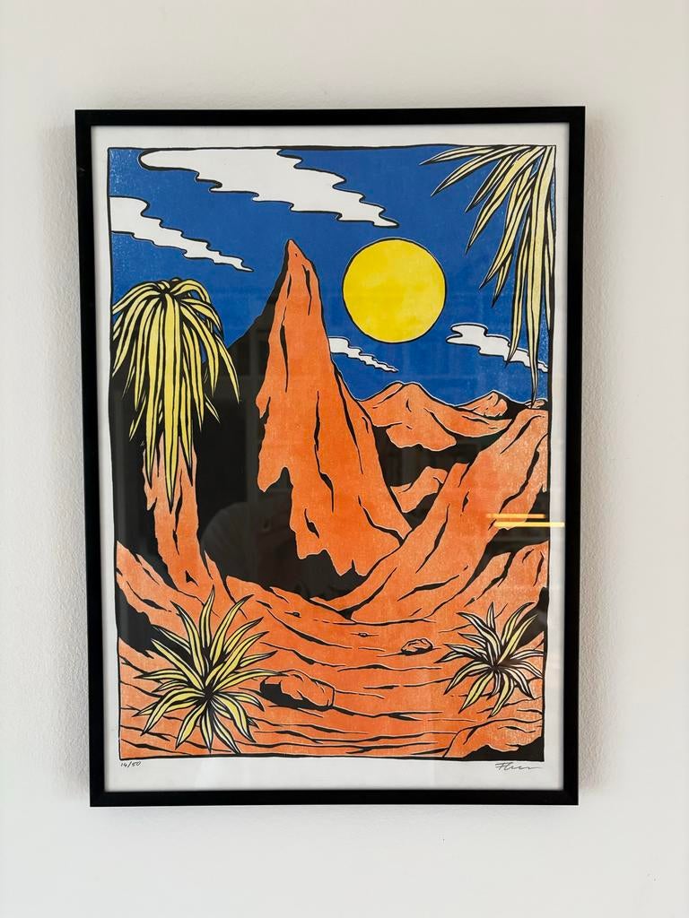 Floor van het Nederend - Genummerde giclée print met lijst, Ophalen of Verzenden