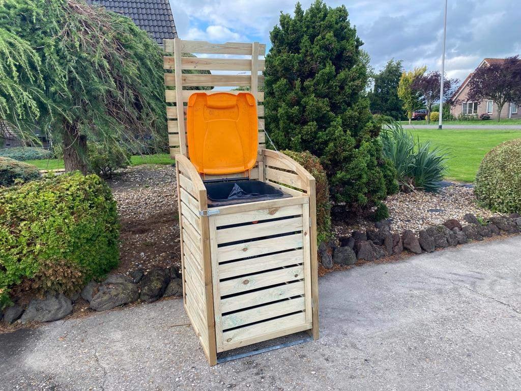 houten kliko ombouw - strakke look, Ophalen of Verzenden, Nieuw, Hout, Containerberging