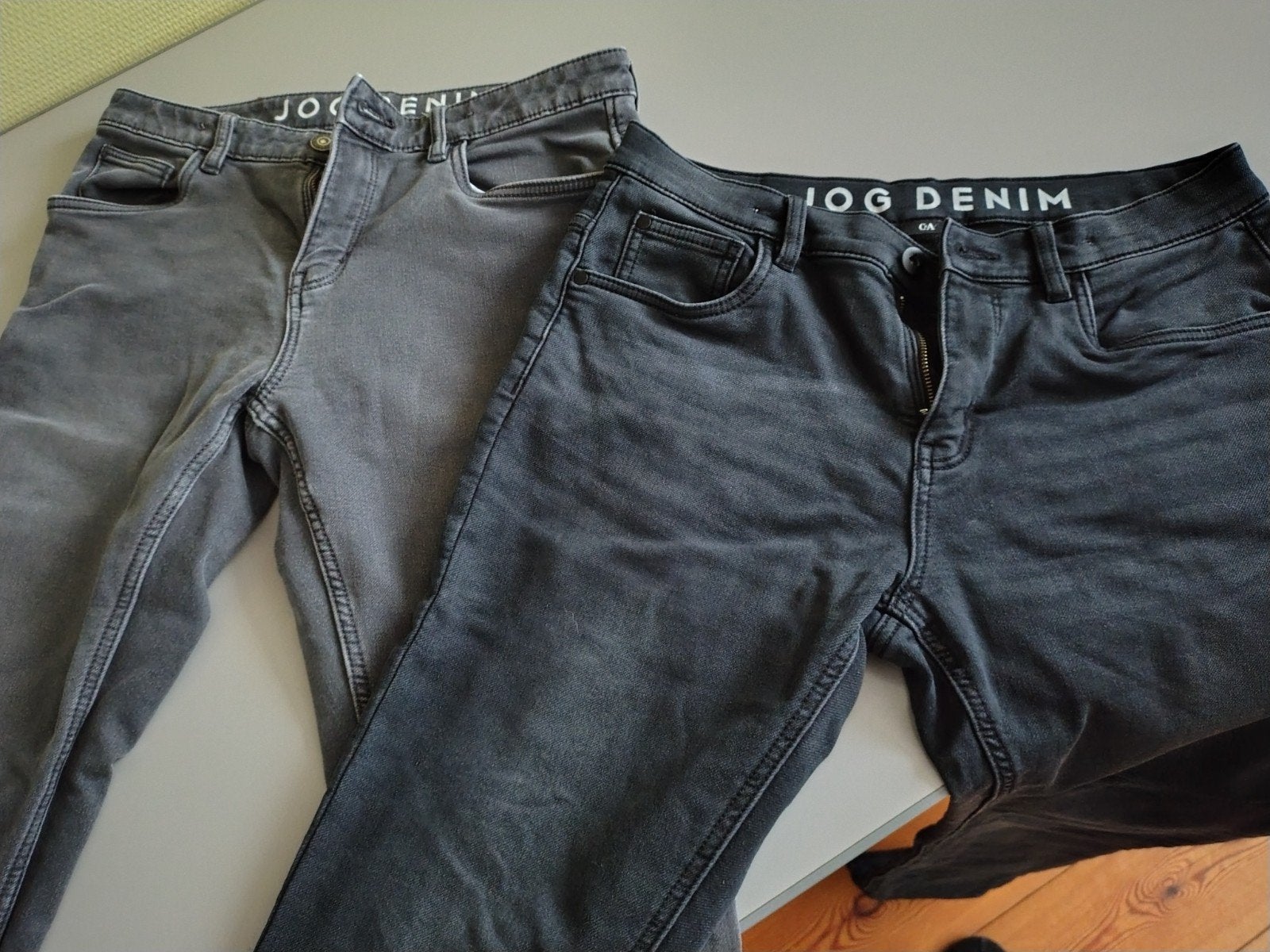 Gevoerde winter jog jeans maat 182 grijs en zwart, Kleding | Heren, Overige jeansmaten, Grijs, Gedragen, C&A