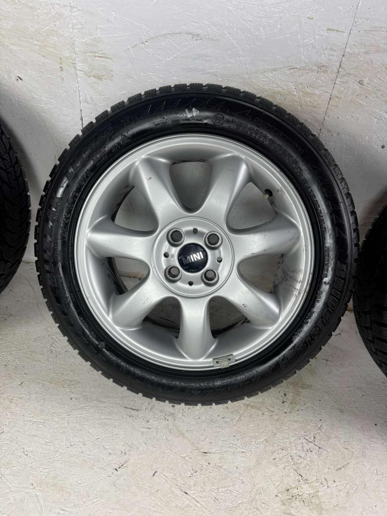 Originele Mini One Cooper Cabrio velgen 16" 4x100 winter 94, Auto-onderdelen, Banden en Velgen, Niet ingevuld, Gebruikt, 16 inch