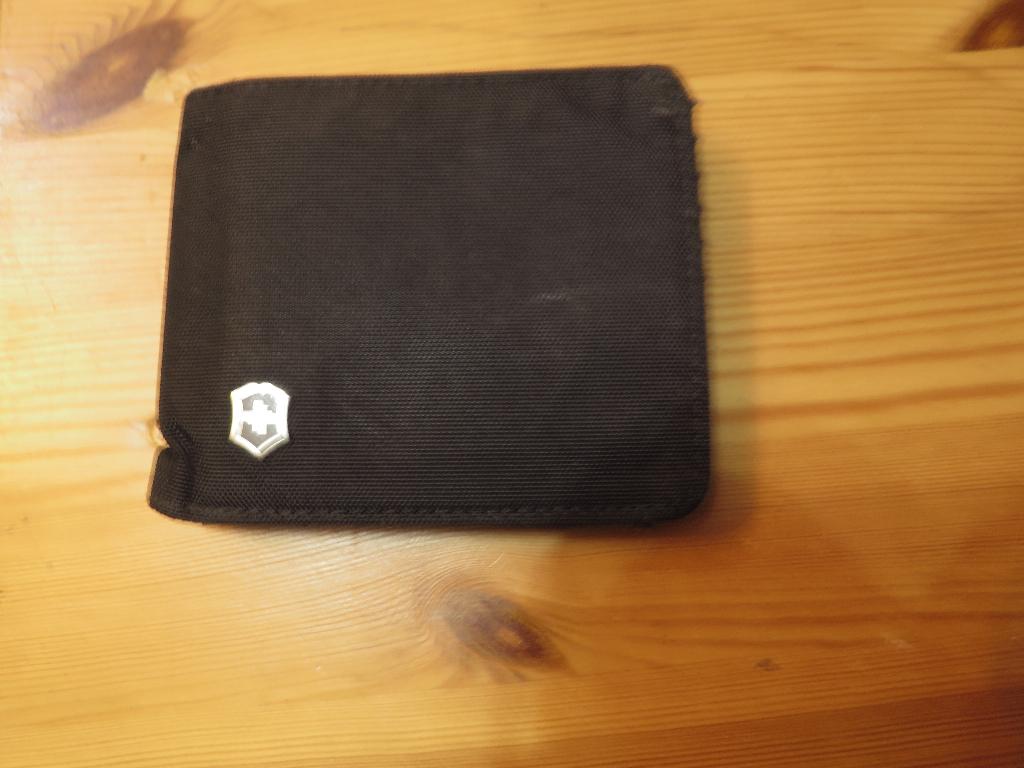 Zwarte Victorinox portemonnee, Ophalen of Verzenden, Gebruikt, Zwart, Overige merken