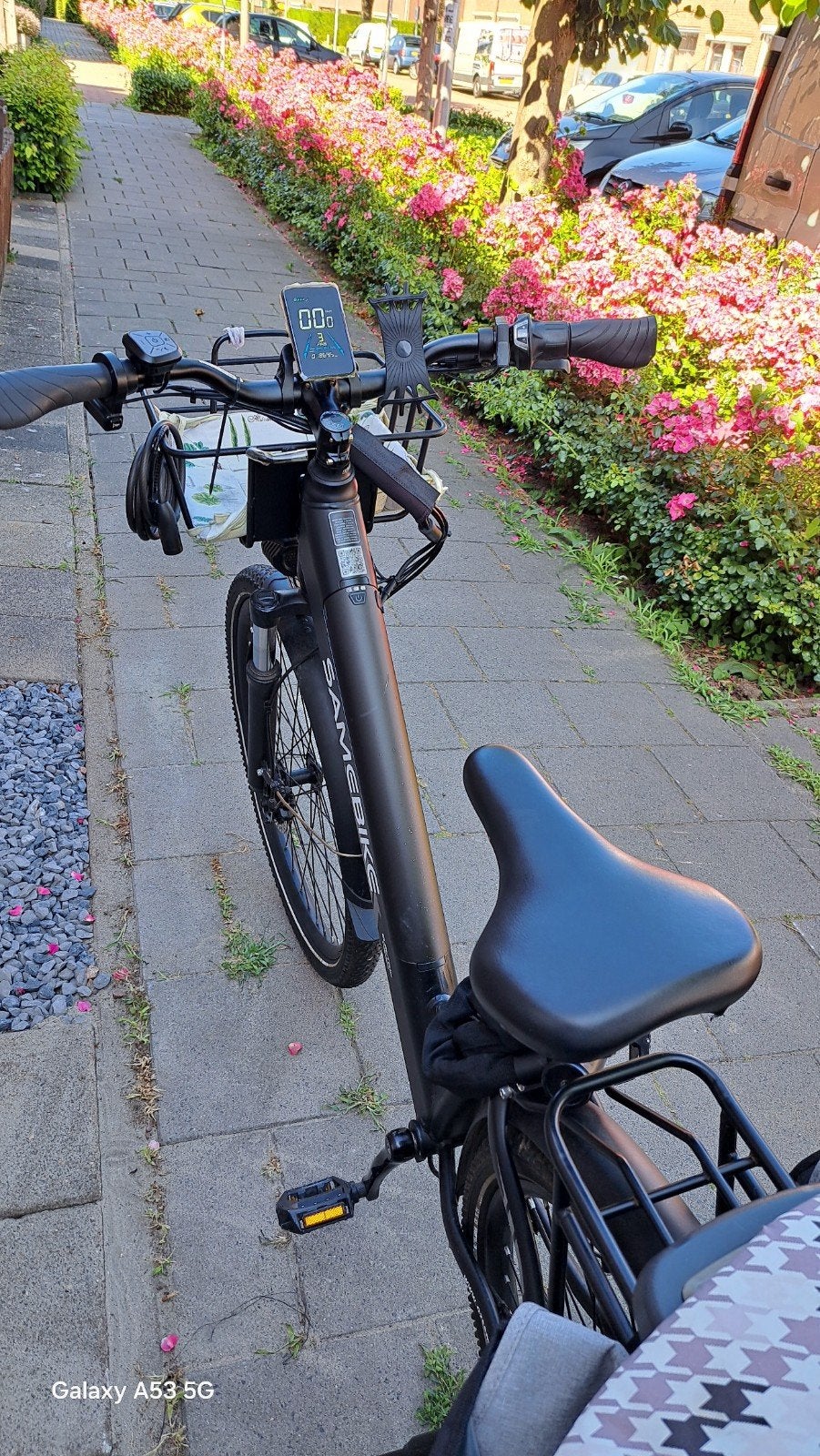 Samebike Elektrische Fiets - Zwart, Goede Conditie, Fietsen en Brommers, Ophalen, Gebruikt, Overige merken