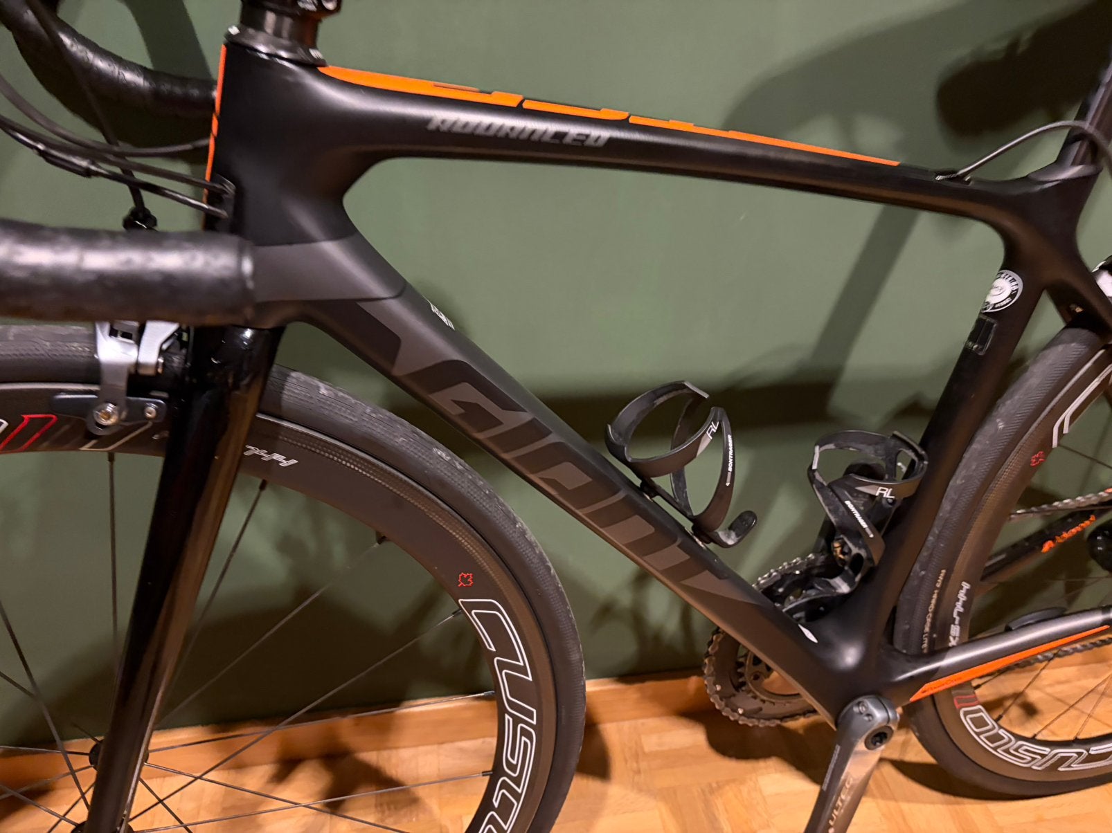 Racefiets Giant TCR Advanced Carbon vanaf 1 m 62, Ophalen, Carbon, Giant, Zo goed als nieuw