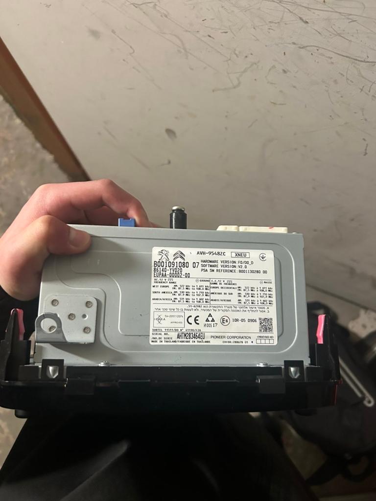 Pioneer AVH-9548ZC Scherm voor auto, Ophalen of Verzenden, Gebruikt