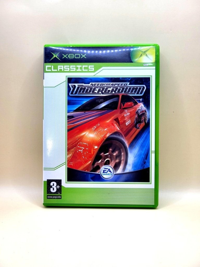 Need For Speed Underground (Classics) - Xbox Original, Spelcomputers en Games, Microsoft, Racen en Vliegen, Eén computer, Ophalen of Verzenden