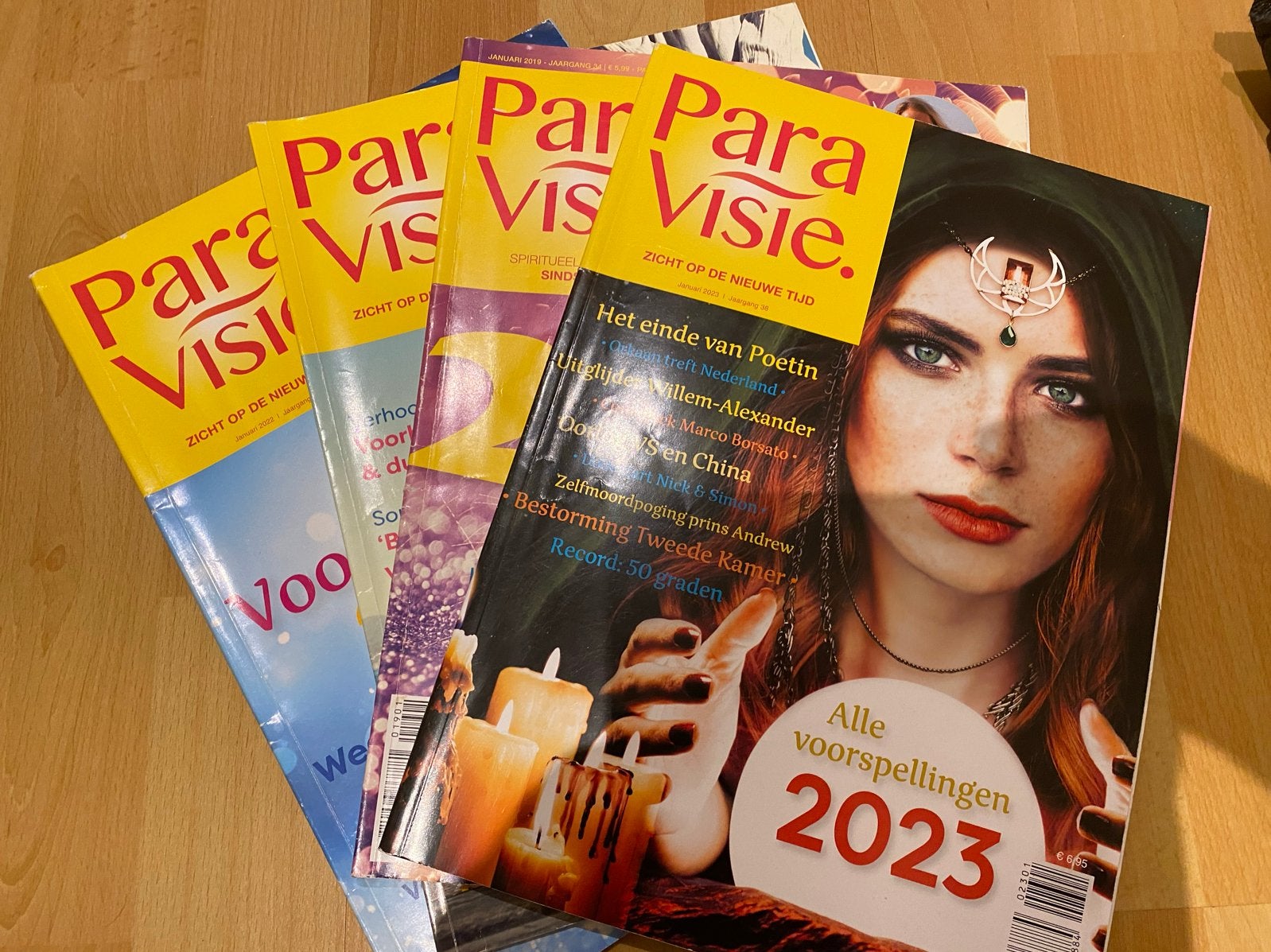 ParaVisie Tijdschriften - Spirituele Voorspellingen, Ophalen of Verzenden, Gelezen, Spiritualiteit algemeen, Achtergrond en Informatie