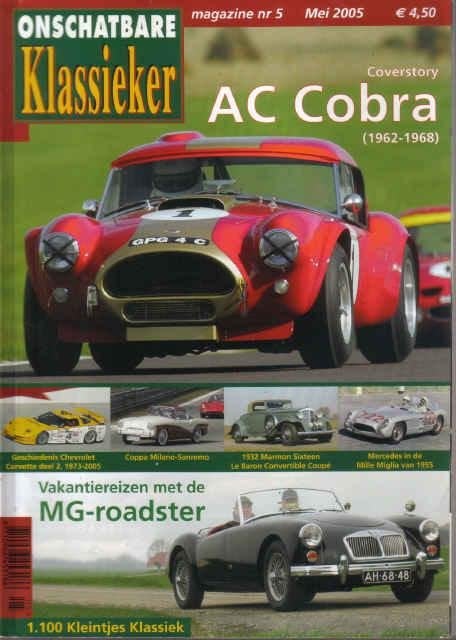 OK 5 2005 : AC Cobra - Matra Murena - Chevrolet Corvette, Ophalen of Verzenden, Gelezen, Algemeen