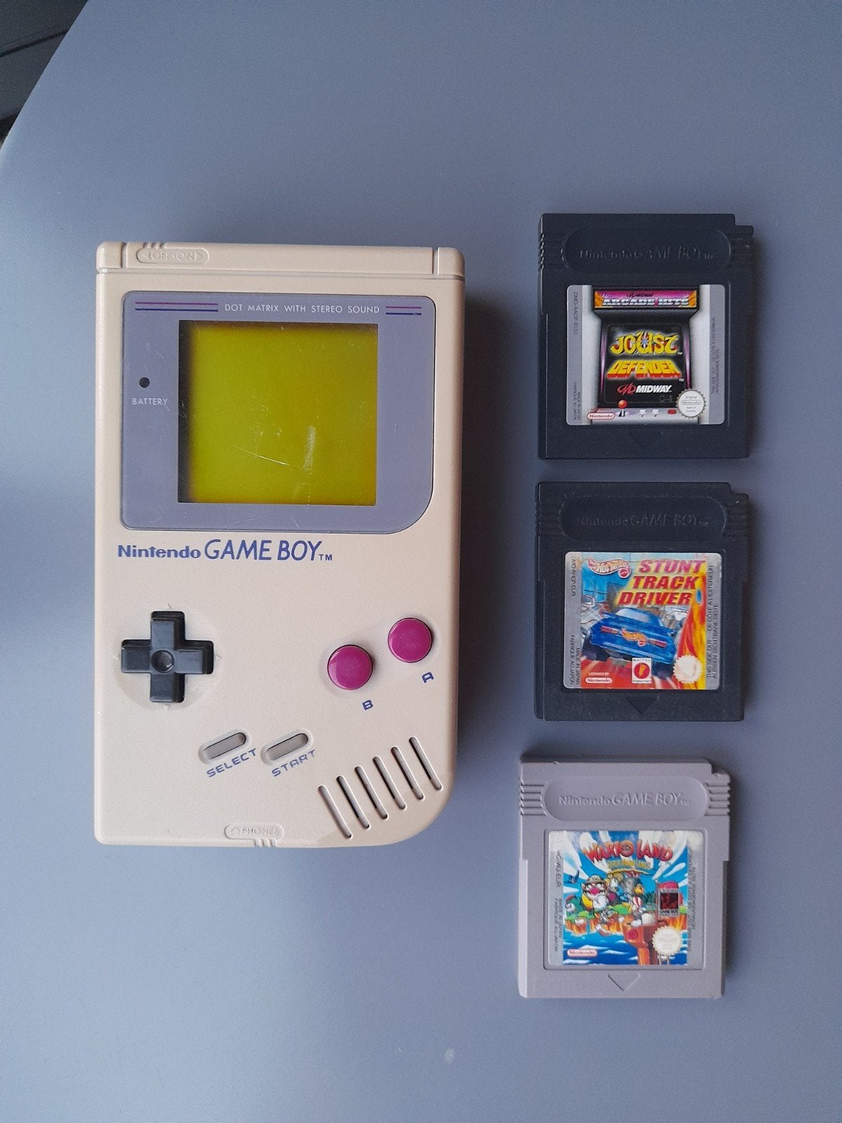 Nintendo Game Boy met 3 spellen, Spelcomputers en Games, Ophalen of Verzenden, Gebruikt