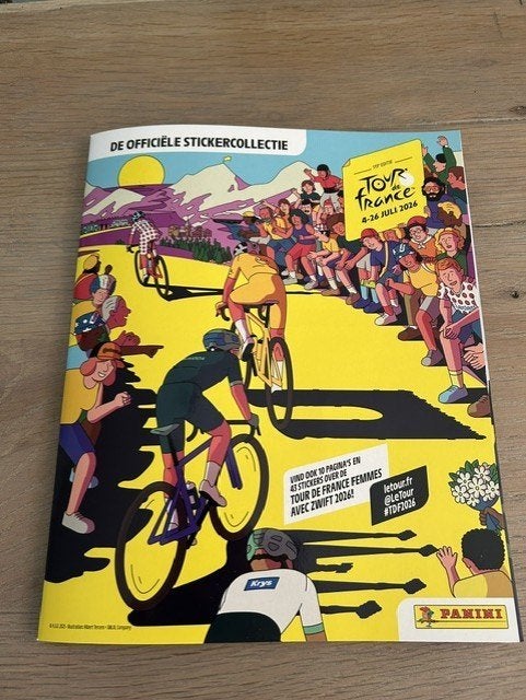 Panini stickers Tour de France 2026 ruilen/kopen, Verzenden, Nieuw, Meerdere stickers