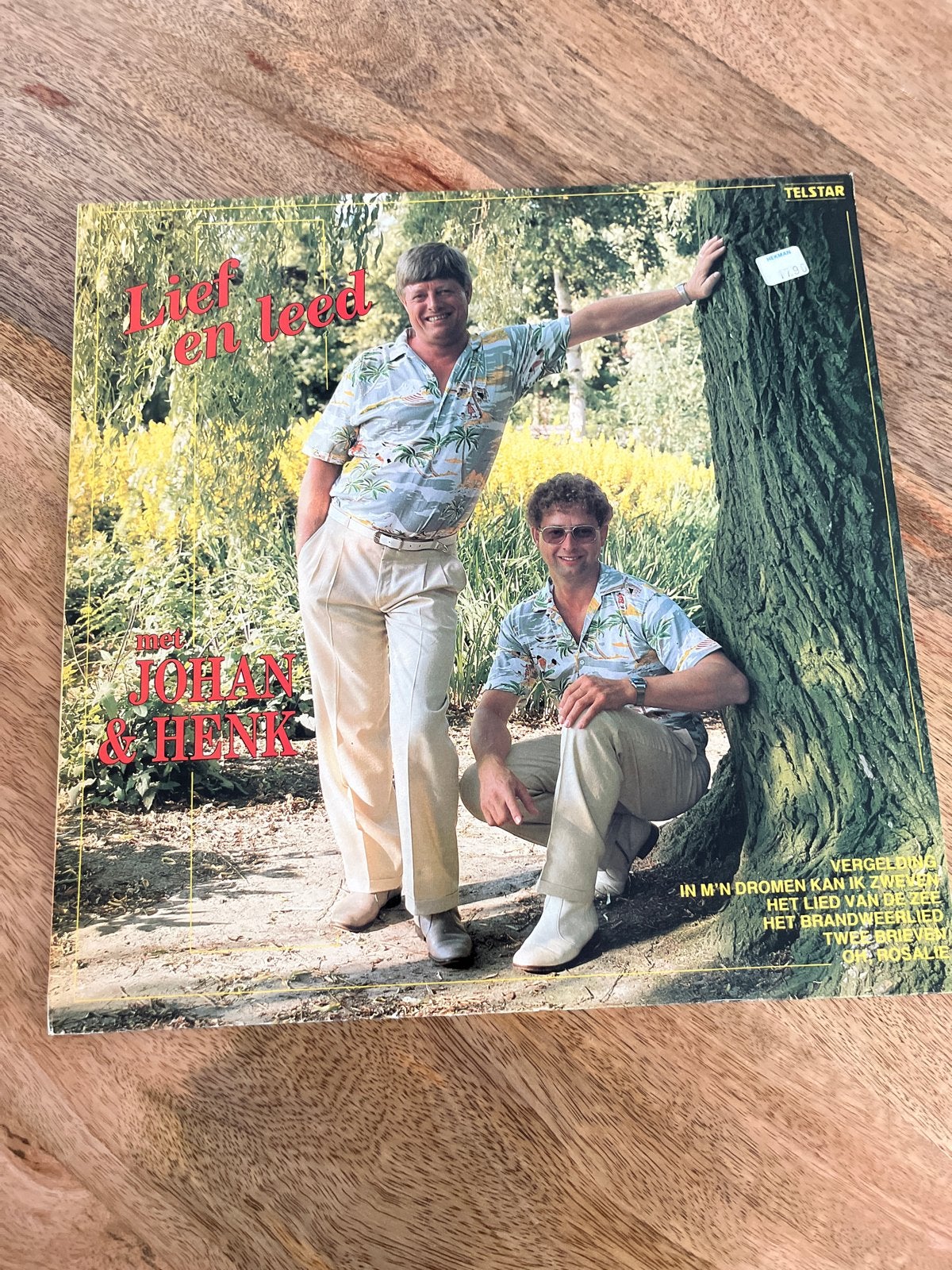 Johan & Henk - Lief en Leed (Vinyl LP), Ophalen of Verzenden, Gebruikt, Levenslied of Smartlap
