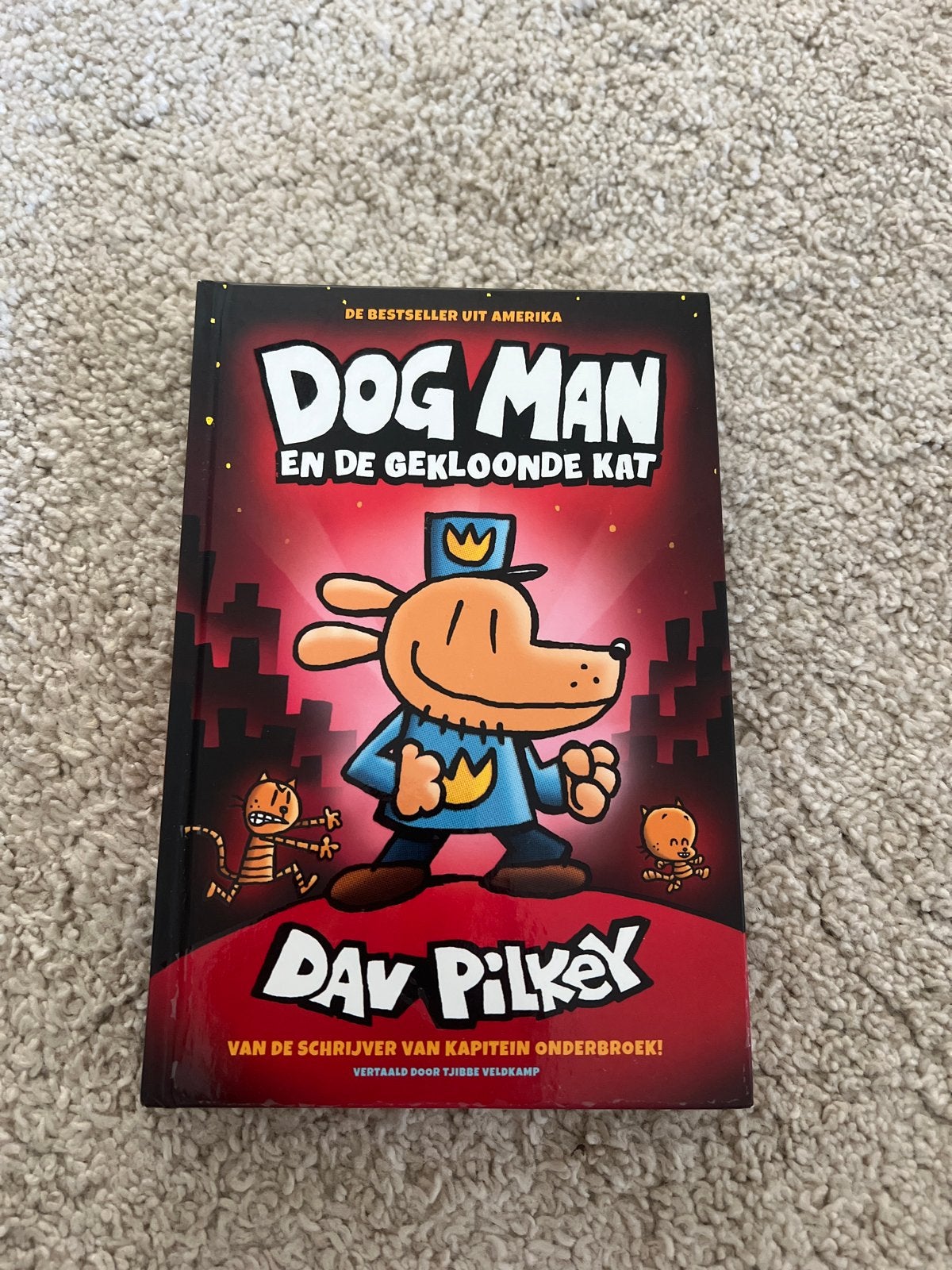 Dog Man en de gekloonde kat, Fictie algemeen, Ophalen of Verzenden, Zo goed als nieuw, Dav Pilkey