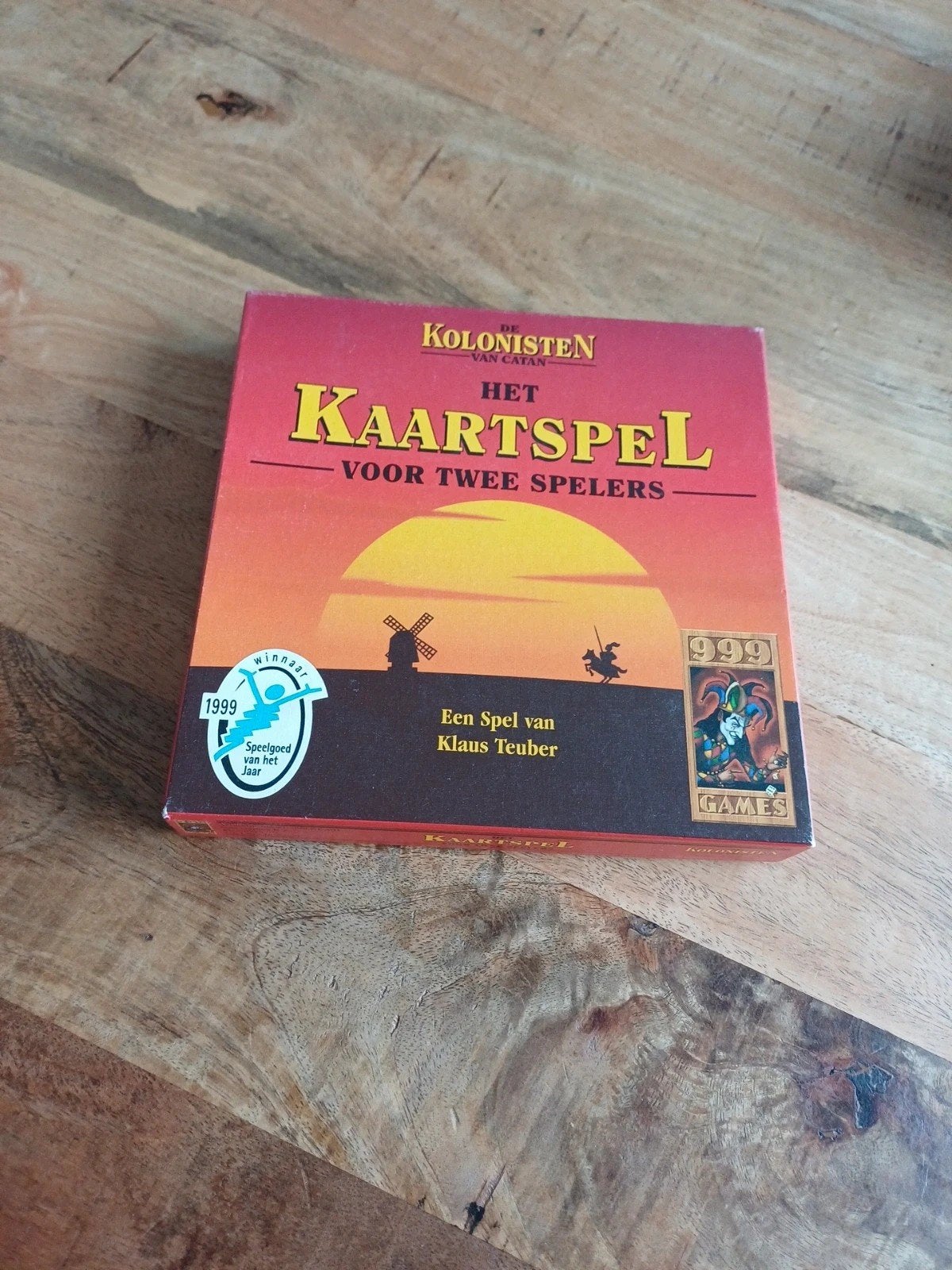 De Kolonisten van Catan, het kaartspel voor 2 personen, Hobby en Vrije tijd, Een of twee spelers, Ophalen of Verzenden, Gebruikt
