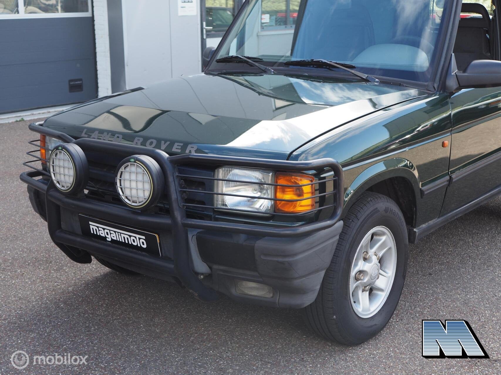 Land Rover Discovery 1 3-deurs l 300 TDI 2.5 Grijs kent. NAP, Stof, Gebruikt, Zwart, 4 cilinders
