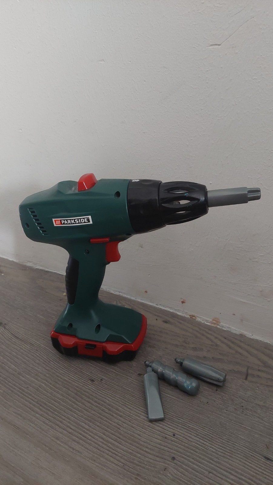 Speelgoed boormachine met opzetstukken - Parkside, Ophalen, Gebruikt, Bouwen