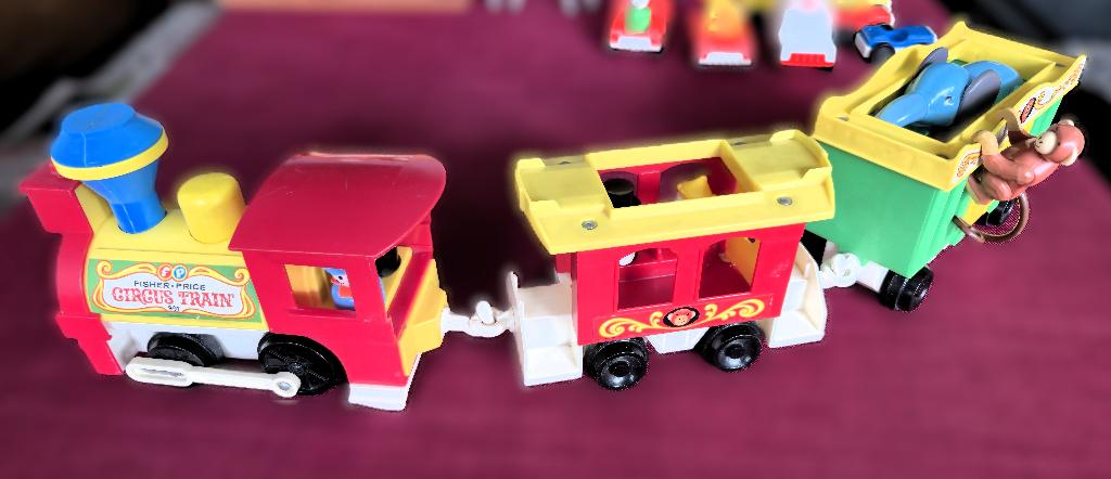 Fisher Price Circus Trein, Ophalen, Gebruikt, Speelset
