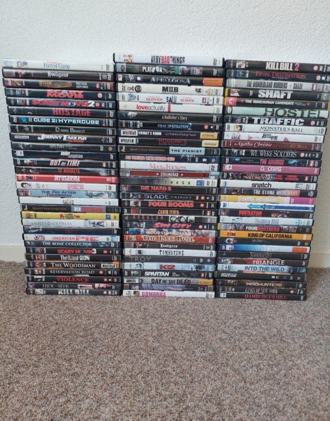 92 films op DVD, Cd's en Dvd's, Blu-ray, Ophalen, Zo goed als nieuw