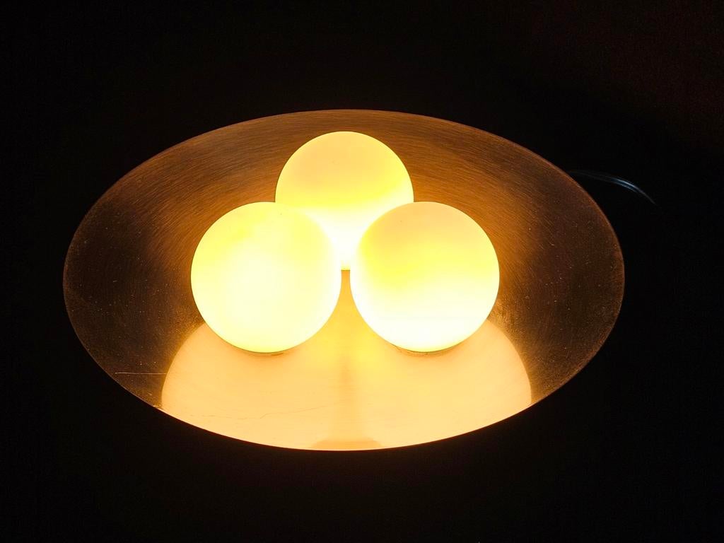 Massive design tafellamp."tri-balls light" Belgie, 2008, Ophalen of Verzenden
