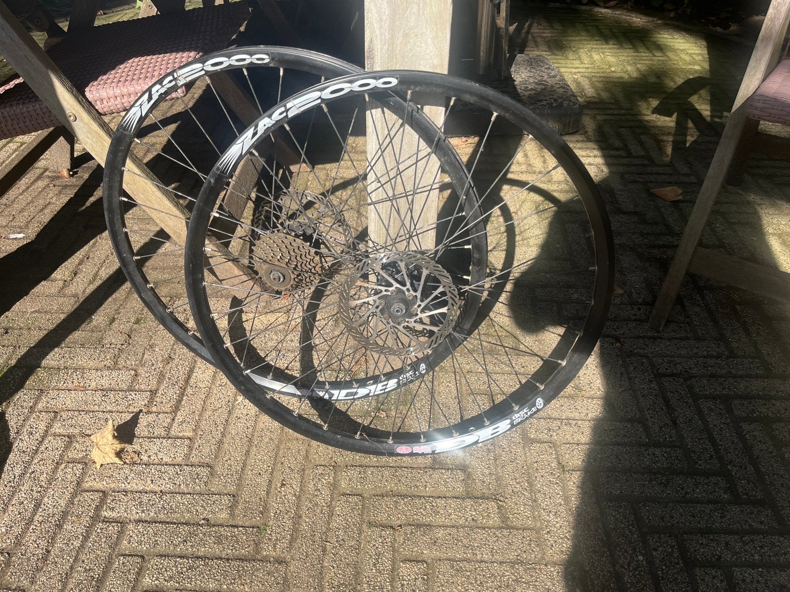 Goede mtb wielset 26 inch !!, Fietsen en Brommers, Fietsonderdelen, Zo goed als nieuw, Aluminium, Mountainbike, Ophalen