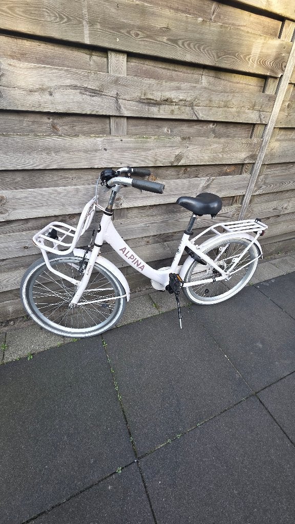 Meisjes Fiets, Ophalen, Gebruikt, 22 inch, Alpina