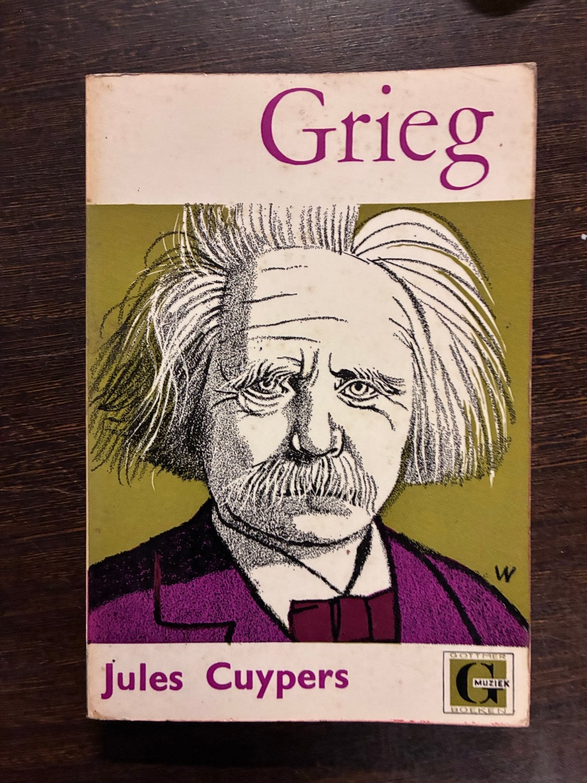 Grieg - Jules Cuypers (Gottmer Muziek Boeken), Boeken, Ophalen of Verzenden, Gelezen, Artiest