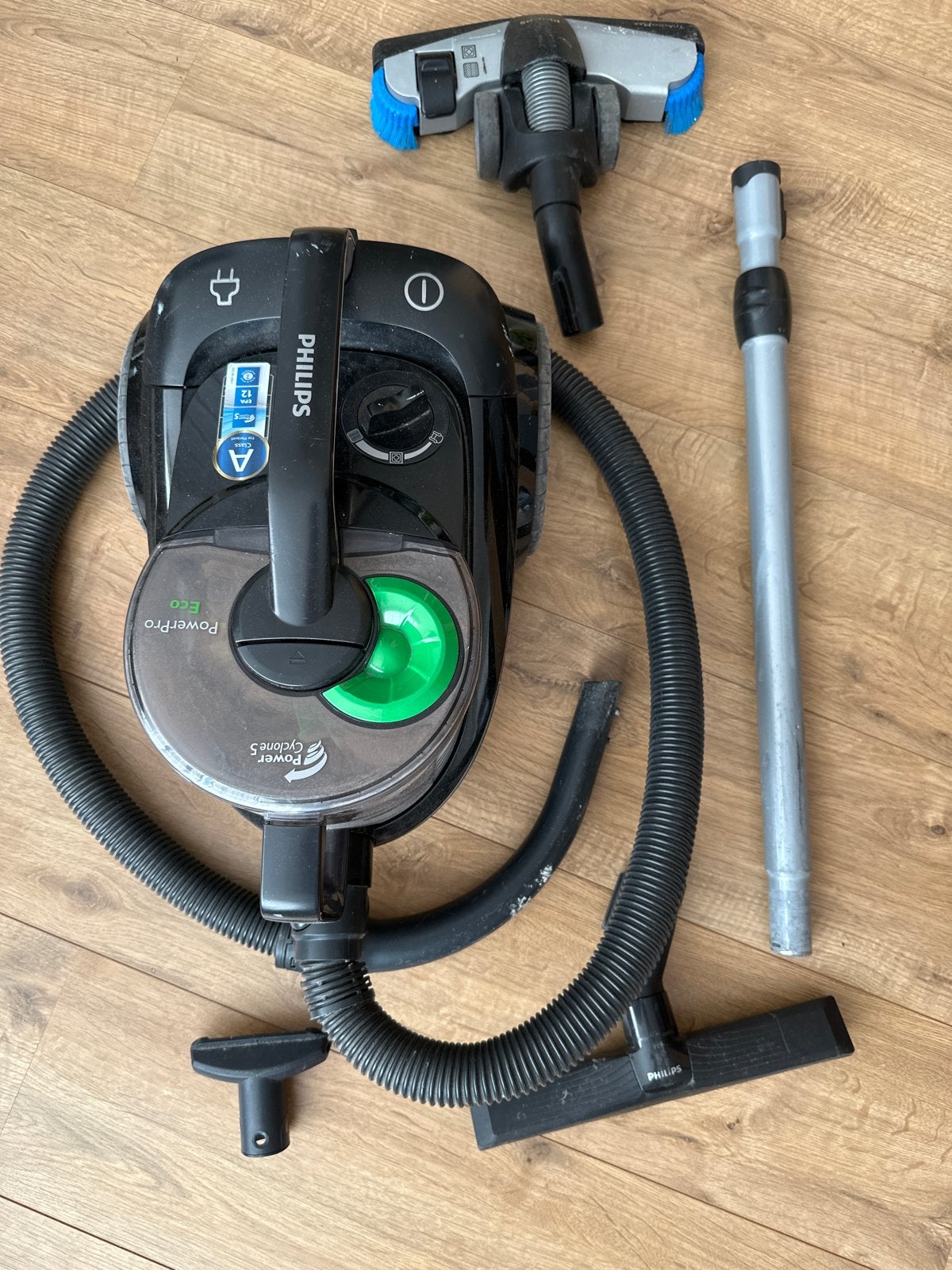 Philips PowerPro Compact FC8769/91 Stofzuiger, Gebruikt, Philips, Ophalen of Verzenden, Sledestofzuiger