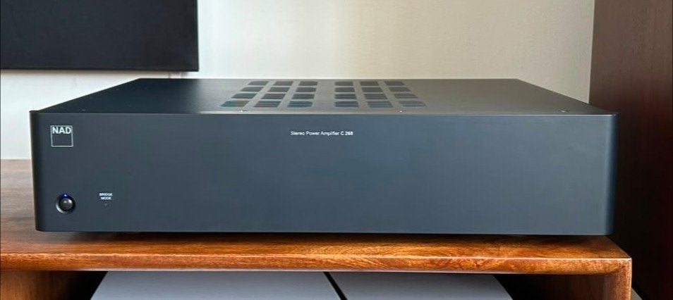 NAD C268 eindversterker IN DOOS, Ophalen of Verzenden, Zo goed als nieuw, 120 watt of meer, Overige merken