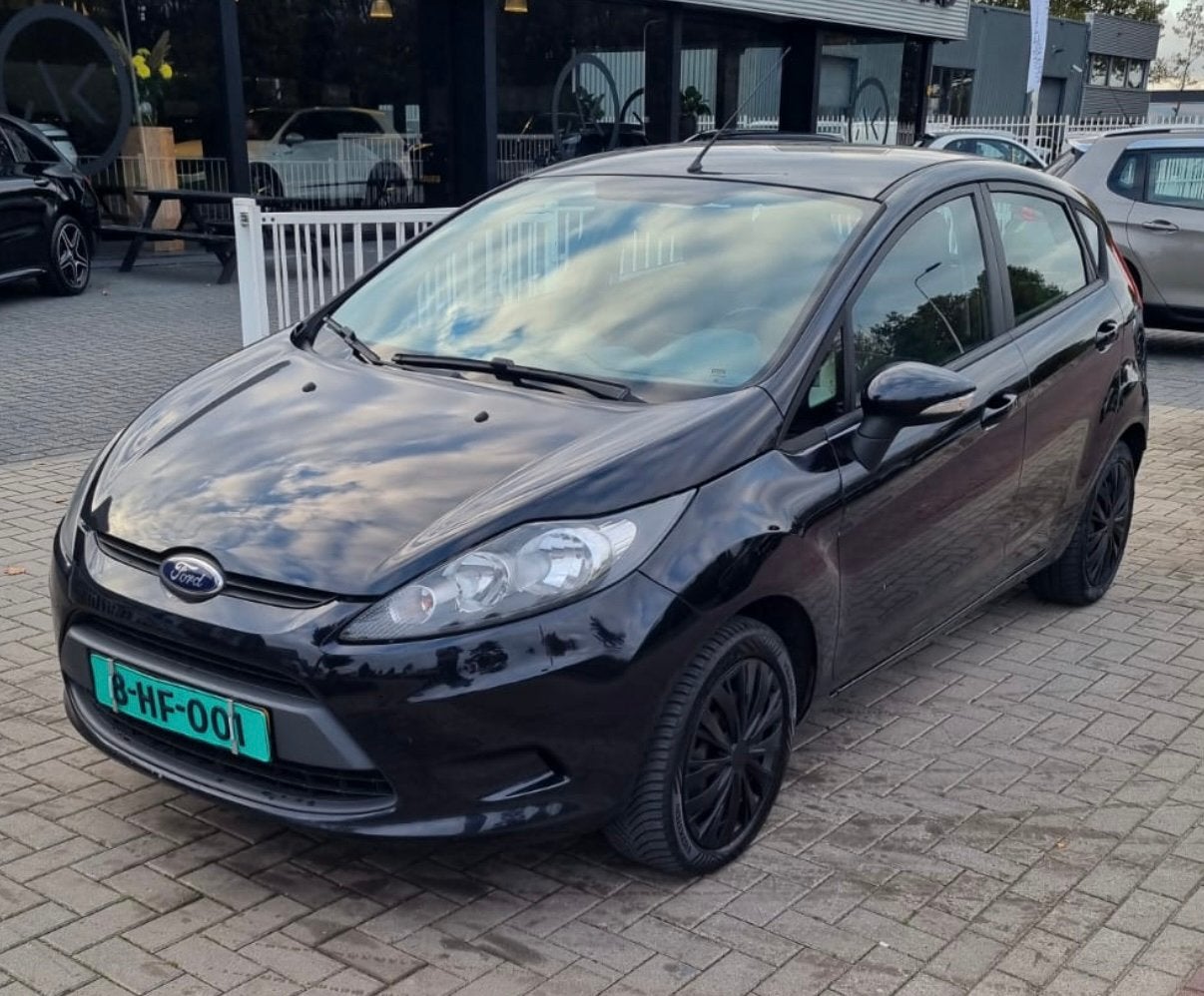 Ford Fiësta 1.25 44KW 5DR 2010 Zwart, Ophalen