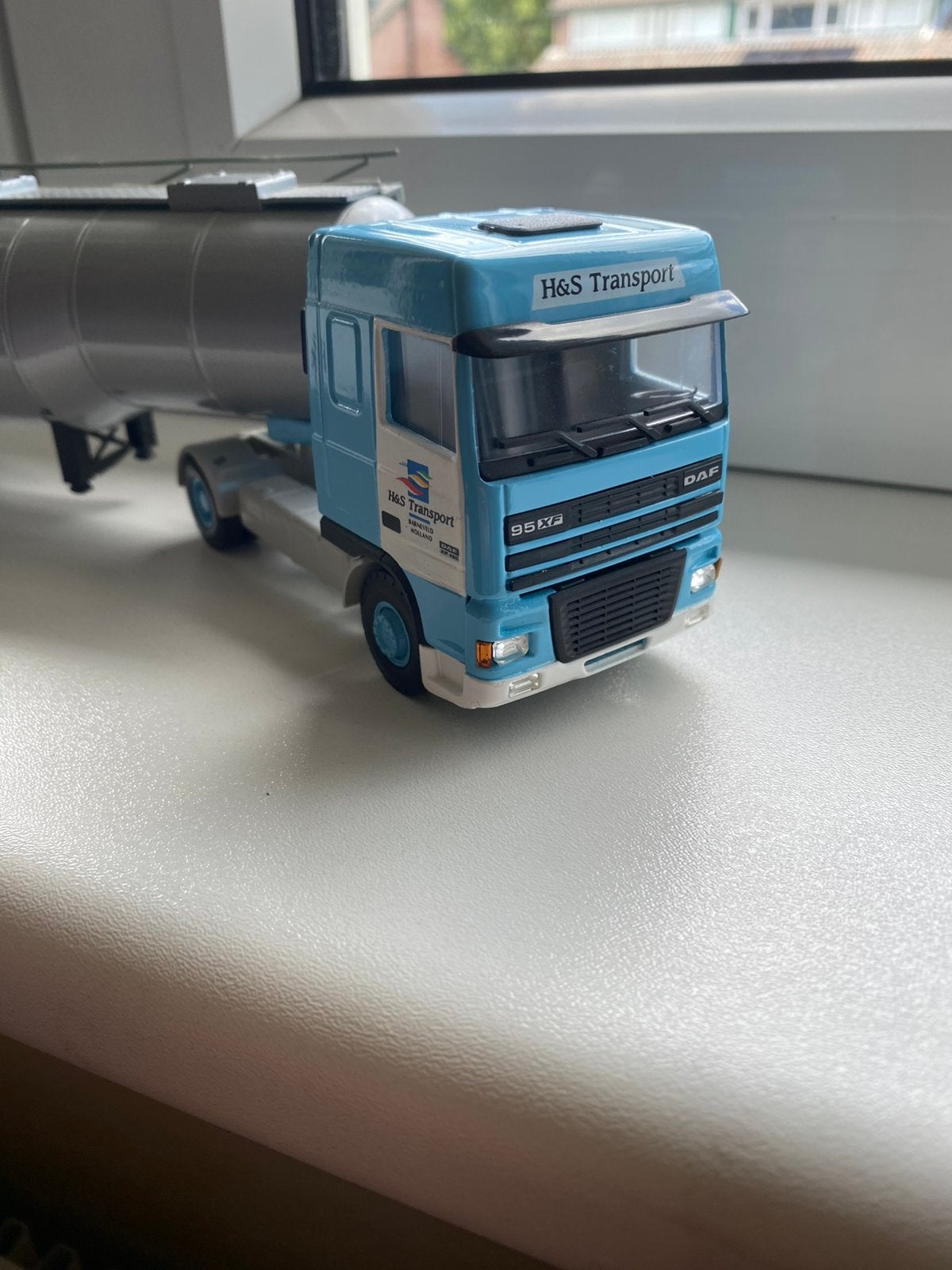 Daf met tank trailer uit barneveld, Ophalen of Verzenden, Zo goed als nieuw, Bus of Vrachtwagen, Wsi