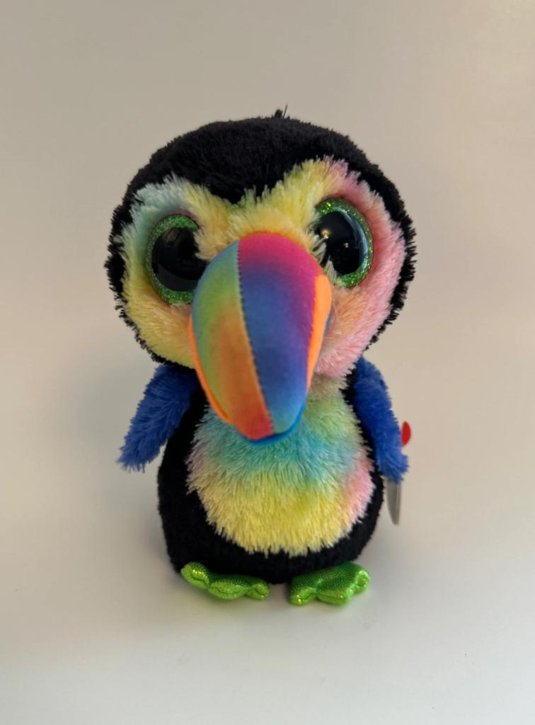 Ty beanie boos toekan Beaks (16 november) 2017, Overige karakters, Overige typen, Nieuw, Ophalen of Verzenden