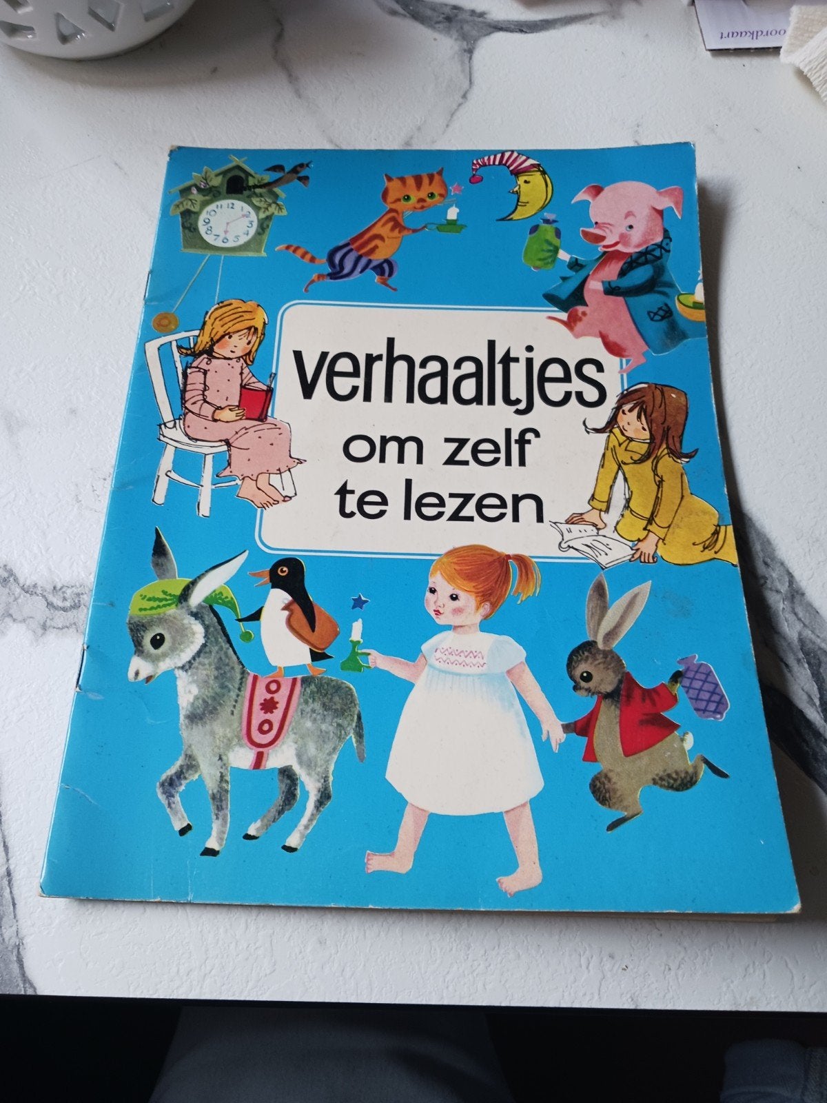 Verhaaltjes om zelf te lezen - Vintage kinderboek, Boeken, Kinderboeken | Jeugd | onder 10 jaar, Ophalen of Verzenden, Gelezen