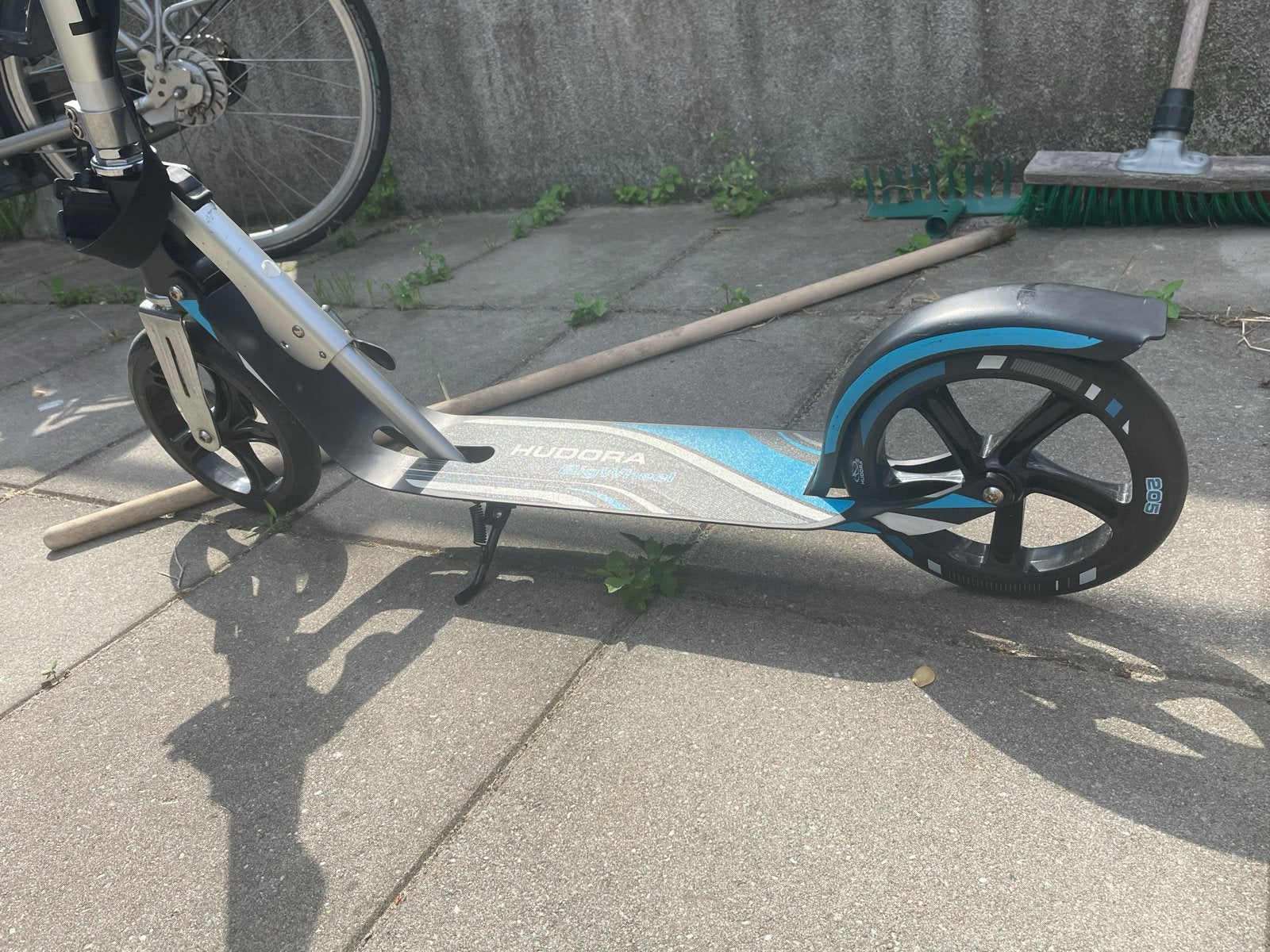 HUDORA BigWheel Step – Opvouwbaar – Goede Staat, Ophalen, Zo goed als nieuw, Gewone step