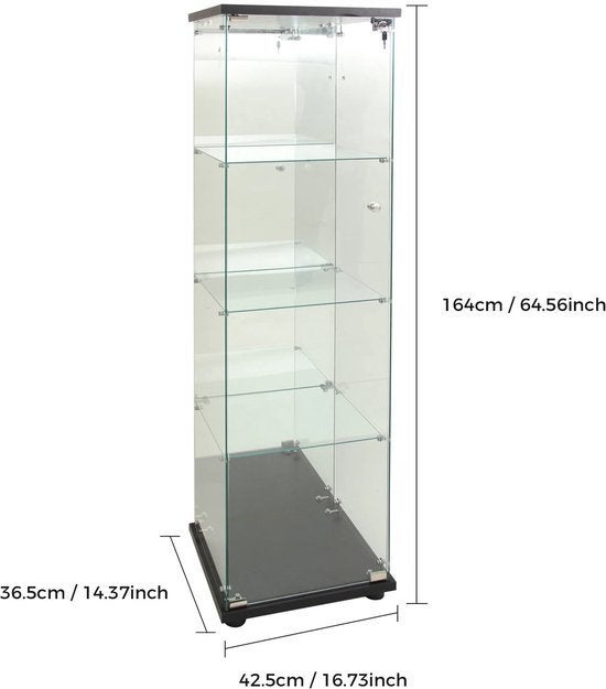 Vitrinekast – Glasvitrine – Displaykast, Corvance B.V., Verzenden, Nieuw, Corvancebol@gmail.com
