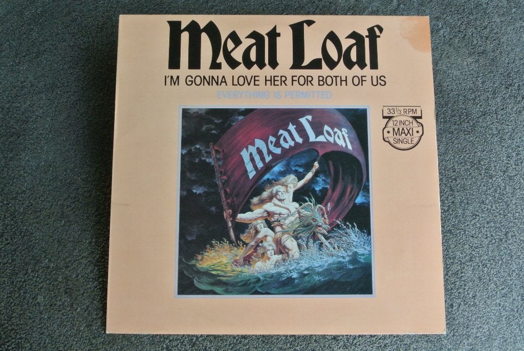 Meat Loaf – I'm Gonna Love Her For Both Of Us (12”), LP, Pop, Originele persing, Ophalen of Verzenden