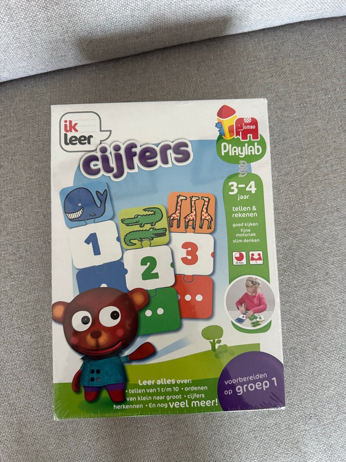 Jumbo Ik leer cijfers Playlab - Nieuw in verpakking, Ophalen of Verzenden, Nieuw, Rekenen