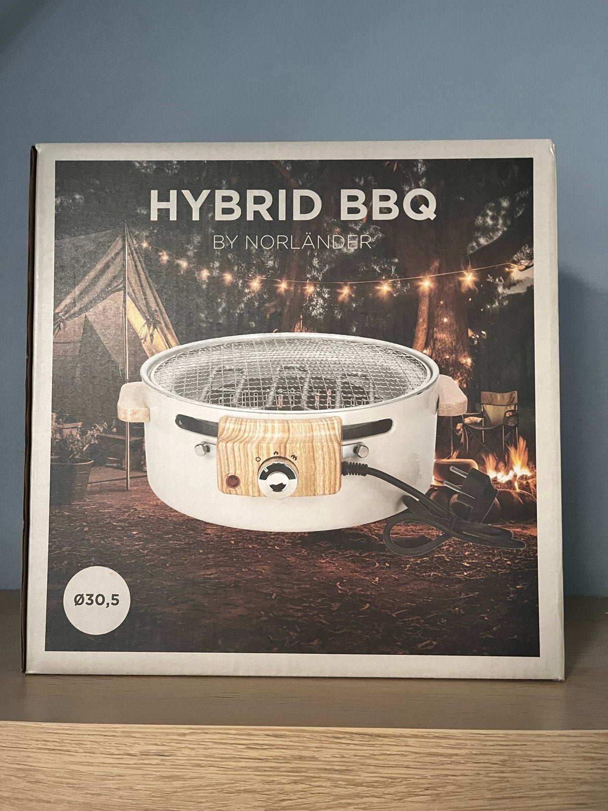 Norländer Hybrid BBQ - Elektrisch en Houtskool, Ophalen, Nieuw