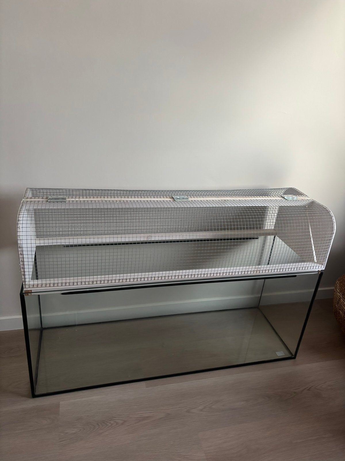 Aquarium / hamsterscaping 120x40x50, 110 cm of meer, Zo goed als nieuw, Hok, Ophalen