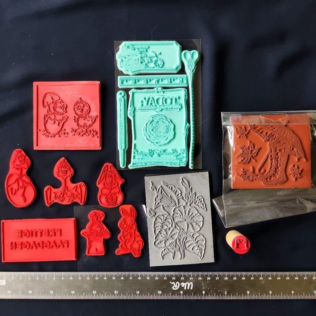 Rubber Stempels set 284, Ophalen of Verzenden, Zo goed als nieuw, Overige thema's, Pons of Mal