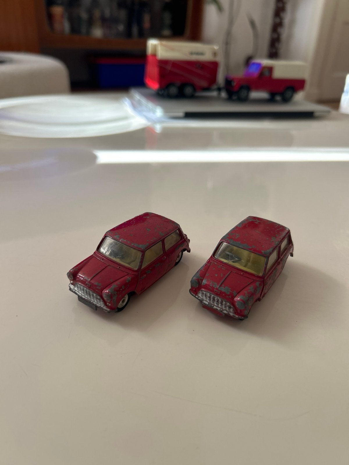 Corgi Toys Austin Seven Mini - Vintage Modelauto's, Ophalen of Verzenden, Gebruikt